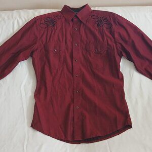 Men's Medium Wrangler Western Shirt